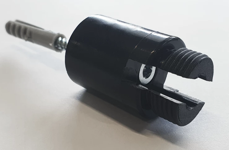 Rundt afstandsstykke 30 mm