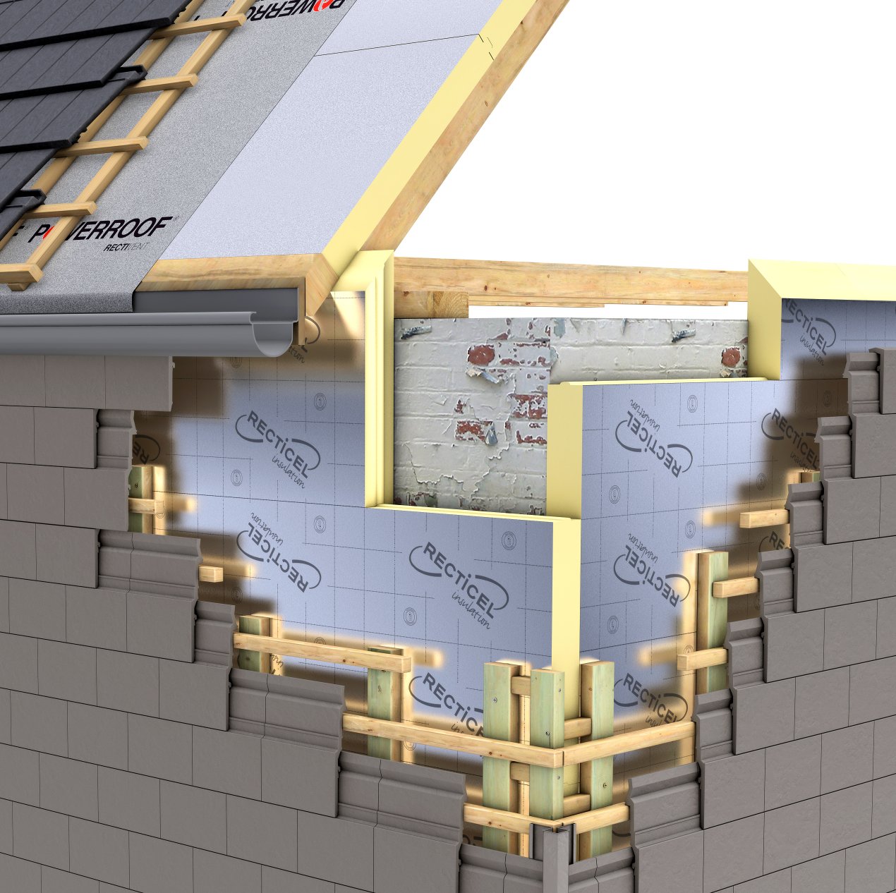 Recticel Powerwall® – Facadeisolering